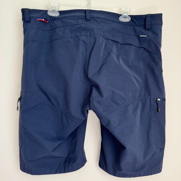 Peak Performance Mens Shorts XXL Style: Method SH Navy Blue 11" INSEAM, Pockets - Picture 6 of 15
